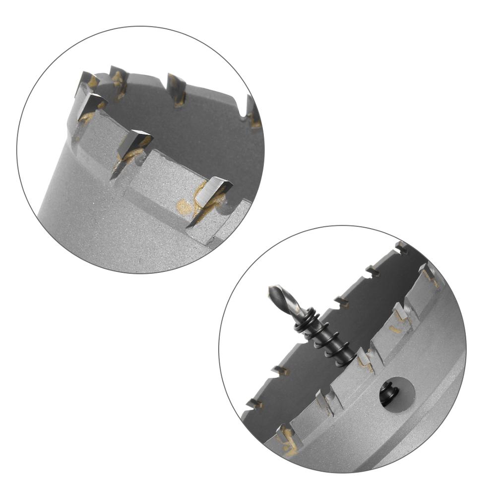 UXCELL Hot Sale Carbide Hole Saw Cutter Drill Bit for Stainless Steel Alloy 100mm 90mm 60mm 70mm 45mm 50mm 48mm 53mm 65mm 55mm