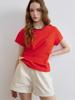 Peulibeo07 Basic Logo Round T-Shirt [Frsp07Ts03]_Red