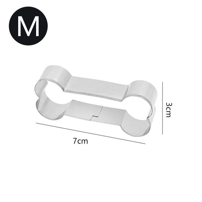 Stainless Steel Cat & Dog Bone Cookie Cutter Mold for Homemade Pet Treats