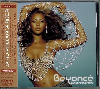 CD BEYONCE Dangerously in Love SICP406 Sony Records En 2003 Japón Rap HipHopRB Usado