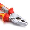 190mm Multifunction Wire Cutter Pliers With Shock Absorbing Handle For Prolonged Use In Construction Maintenance Tasks