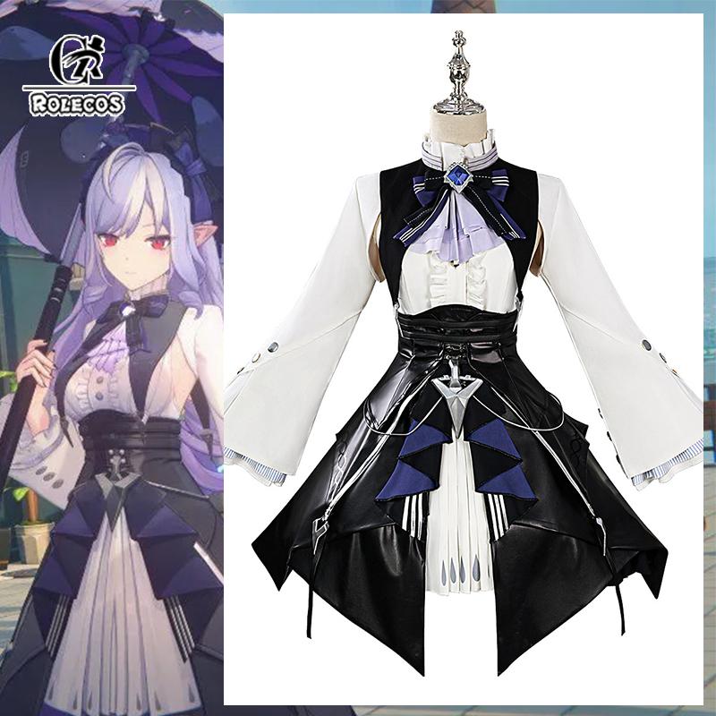 Game Zenless Zone Zero Vivian Cosplay Costume Mockingbird Member Agent Uniform Halloween Cosplay Party Outfit