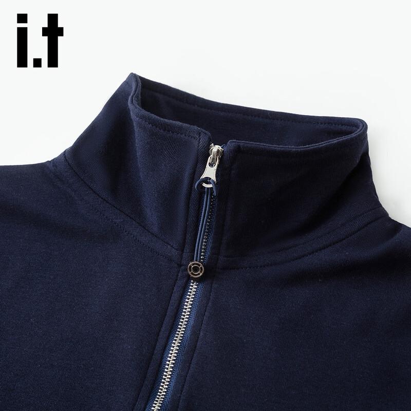 Izzue Women's Half-Zip Polo Long-Sleeve T-Shirt