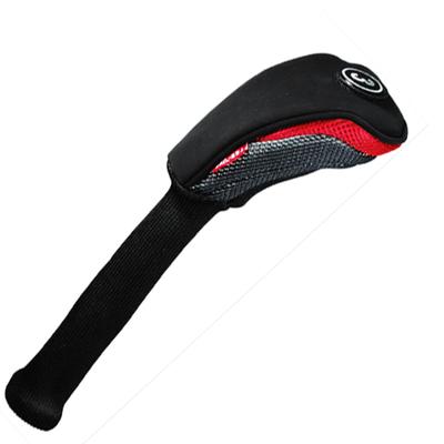 LEZAX Headcover for Fairway TEE-OFF Woods, Red, TOHC-6222