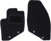 Black Front Floor Mats For: Volvo XC70 II Estate (2000-2007)