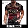 Summer Vintage Fish Print Clothes O-Neck Men Vintage Clothes T-shirts Shirts Graphic Tee Short Sleeve Tee T-shirt for Men Tops