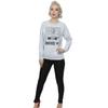 Disney Womens/Ladies Cars Lightning McQueen Blueprint Sweatshirt