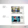 Live Haato Cushion Disney D100 Art Cushion Peter Pan Length 100th Anniversary Stamp (Total Approx. 40cm) 10126-05