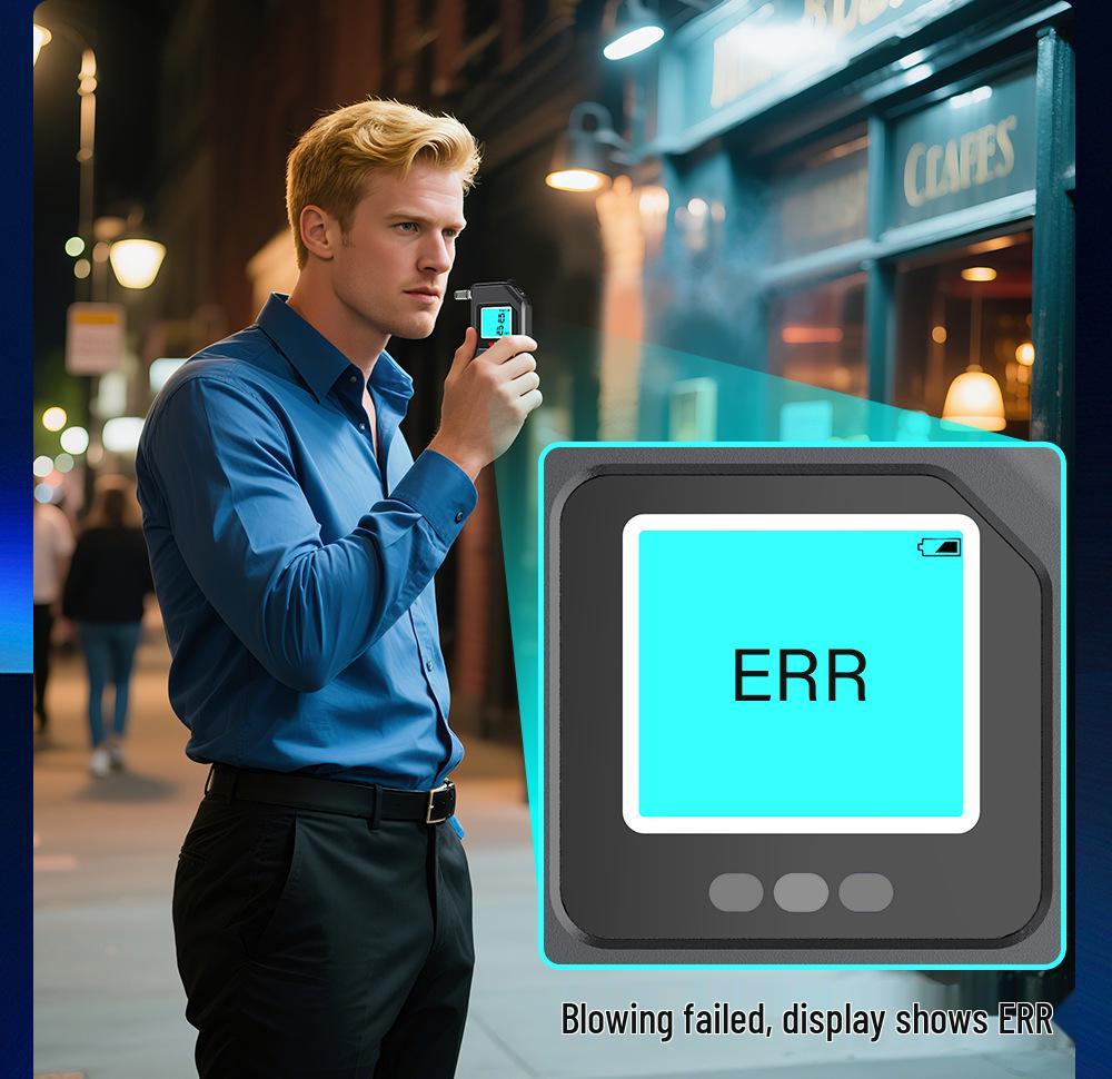 Portable Breathalyzer for Personal Alcohol Detection