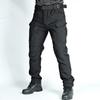 ix7 Men's Fleece-Lined Waterproof Windproof Winter Pants - Warm, Casual Cargo Style for Outdoor Activities