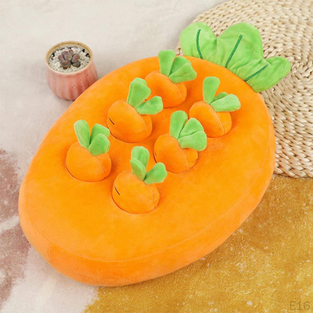 Children Toy Picking Simulation Fruits Ground Mini Pillow Pretend Play Parent-child Interactive