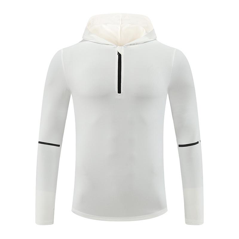 2024 Autumn Men's Quick-Dry Long Sleeve Running Hoodie