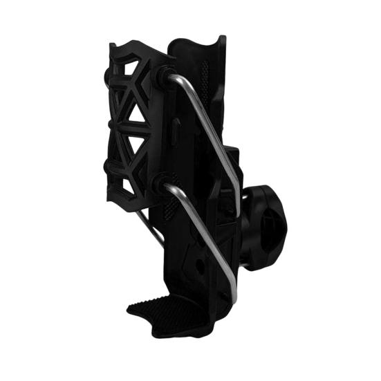 Adaptive Cycling Water Bottle Holder Automatic Clamping 360 Degree Rotatable Bottle Cage for 2''-3''