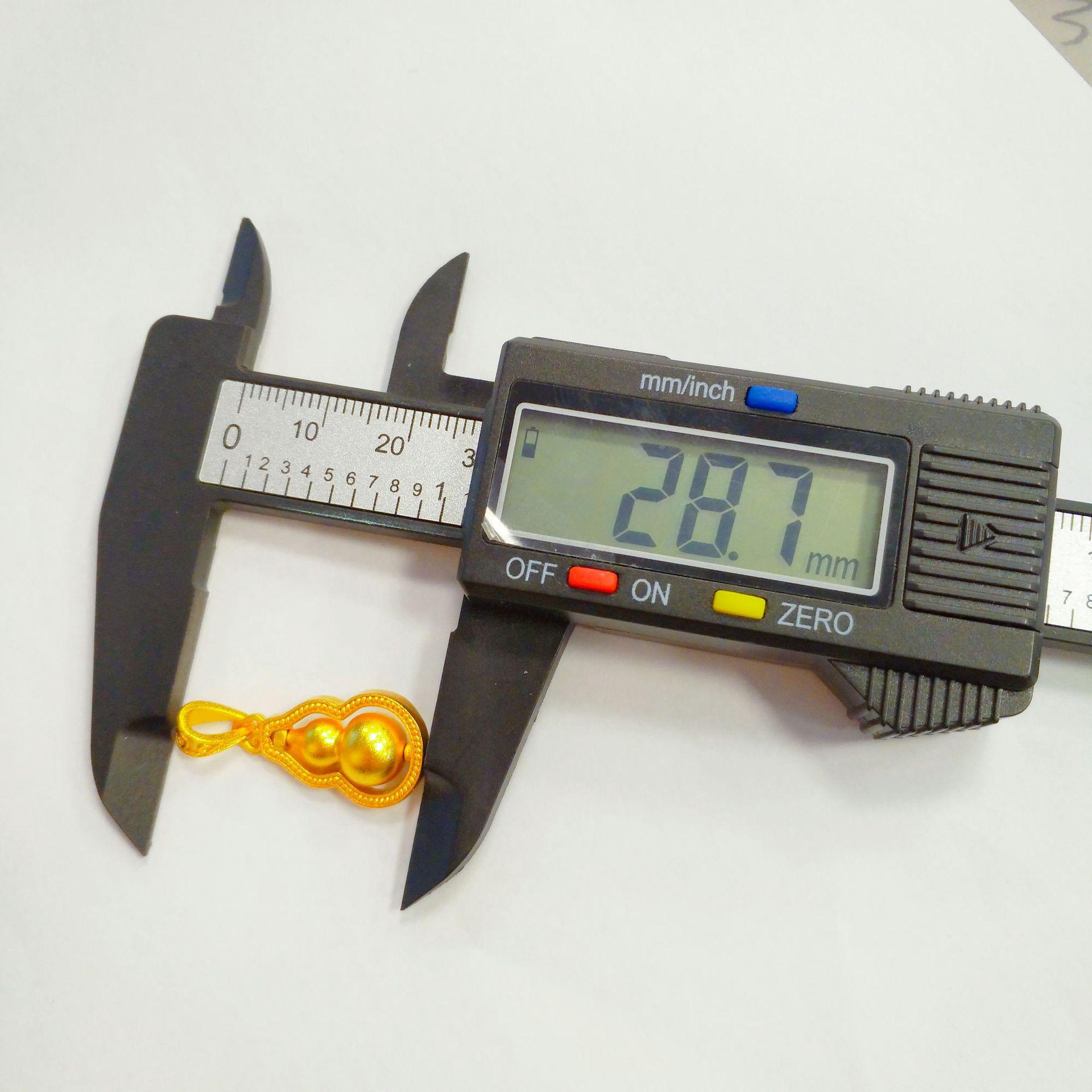 Модный золотой кулон-тыква Фу Лу, вращающийся, в стиле интернет-знаменитости, для женщин