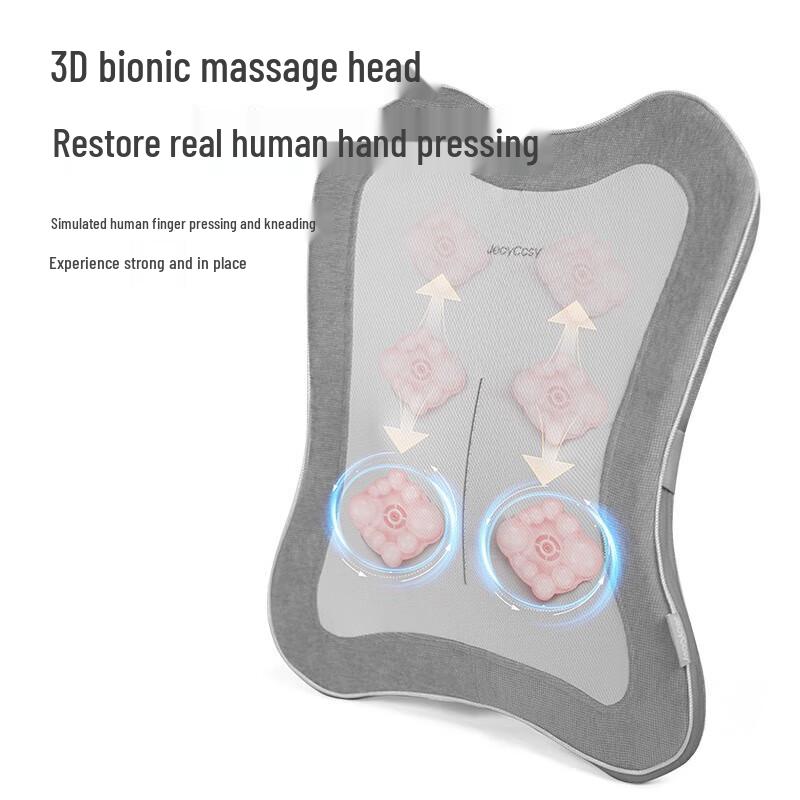 R3 Heated Lumbar & Neck Massage Cushion