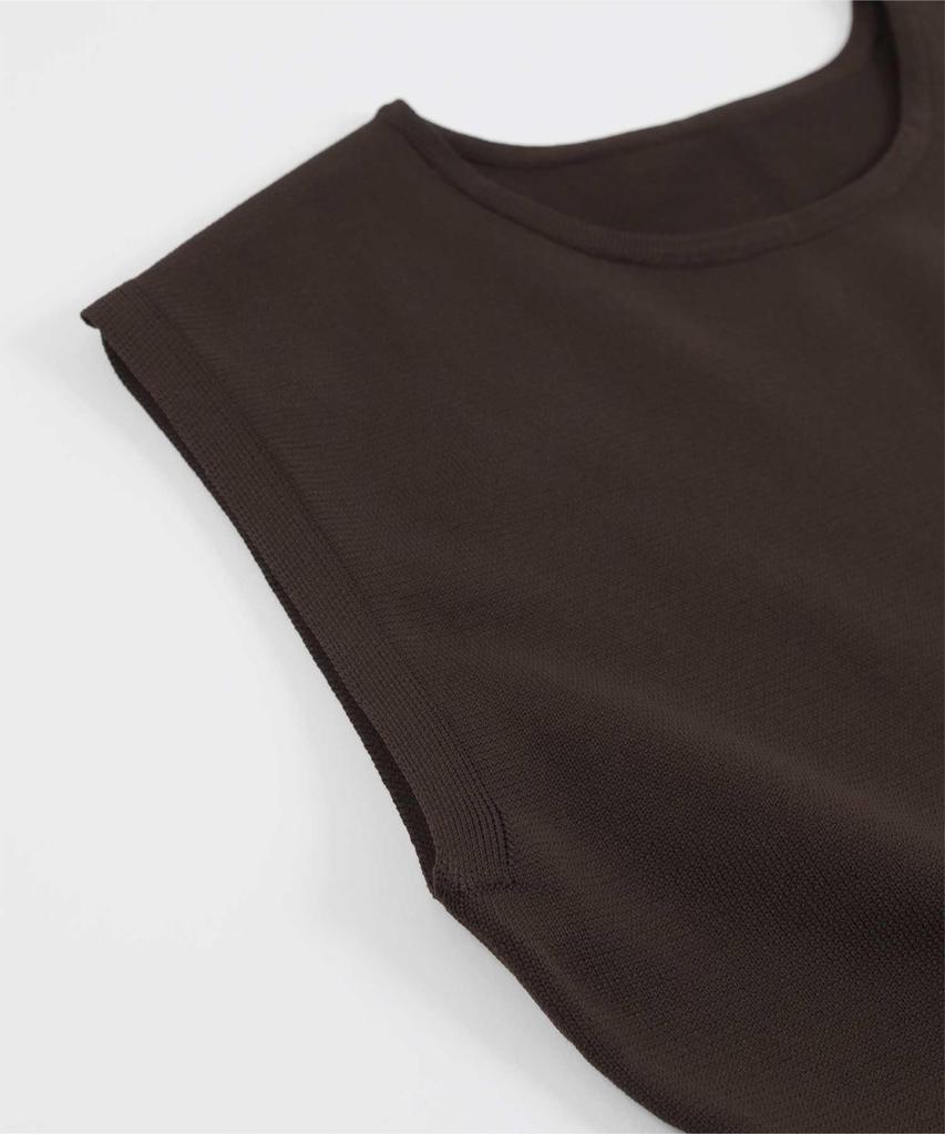 Yours French Sleeve Knit Dress Size L BEXU1658, Women's, Brown,