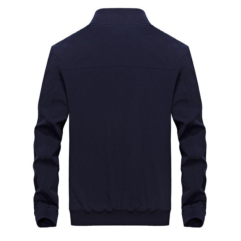 Мужские осенние и зимние новые мужские куртки плюс утолщенная бархатная бейсбольная форма — фото 3