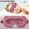 3D Sleeping Mask Block Out Light Soft Padded Sleep Mask For Eyes Slaapmasker Eye Shade Blindfold Sleeping Aid Face Mask Eyepatch