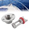 Marine Polished Garboard Drain Plug Fits Hole Screw Thread Corrosion Resistant 316 Stainless Steel