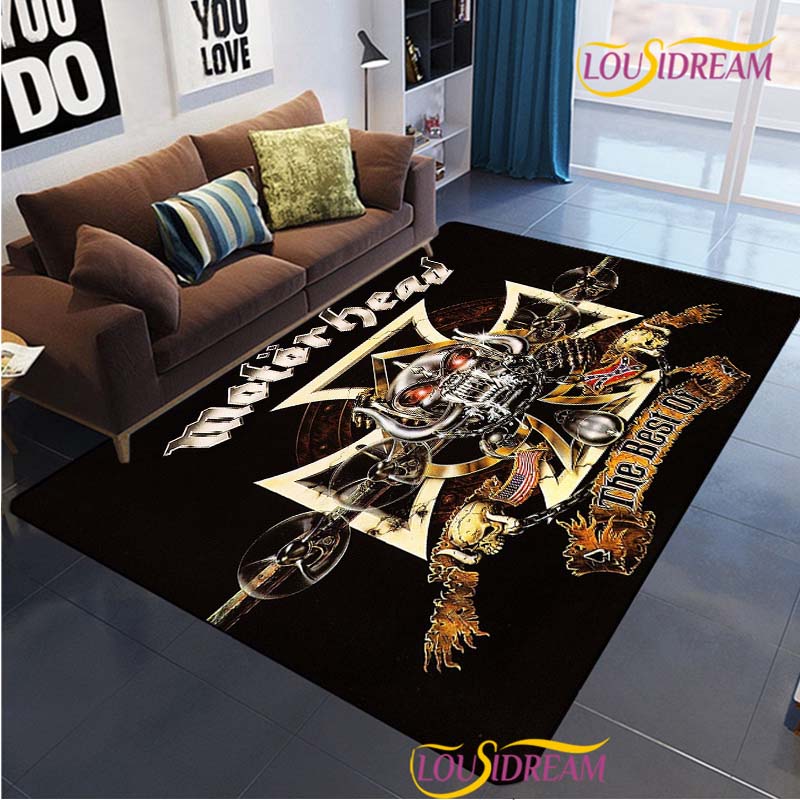 Music Band Carpet for Living Room Bedroom Rugs Kitchen Kids Door Unslip Floor Mats Birthday gift photography props Rug British