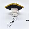 Cappello da Pirata Costume da Pirata Cappelli Accessori da Pirata Divertente Cappello da Festa per Travestimento Halloween Cosplay Accessori per Costumi