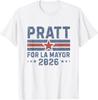 Pratt for Mayor of Los Angeles 2026 - Vintage T-Shirt