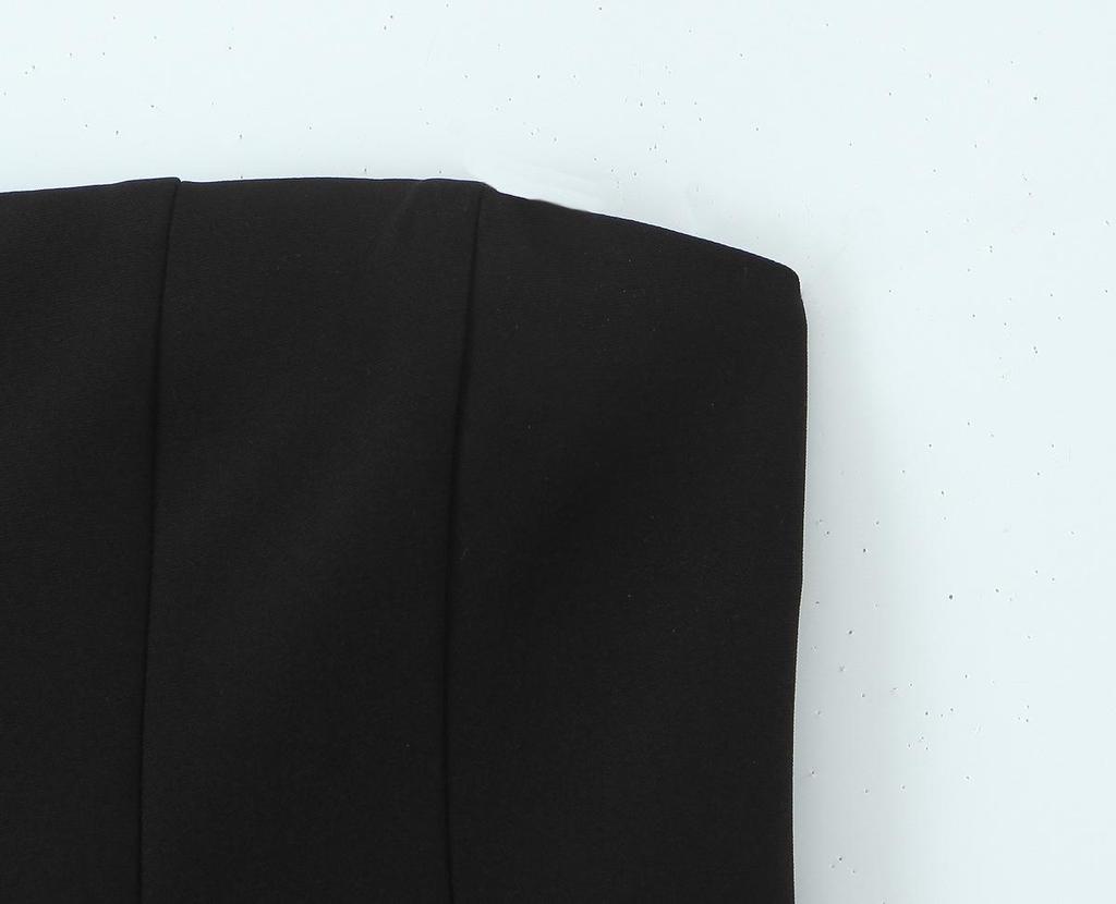 Spring 2025 Women's European & American Style Slim Wave Dress
