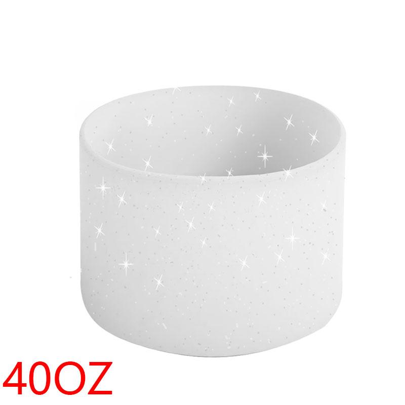 Silicone Water Bottle Boot For Owala 24oz 32oz 40oz Anti-Slip Protective Sleeve Bottom Bumper Protector Twist And Flip Cup Holders 5