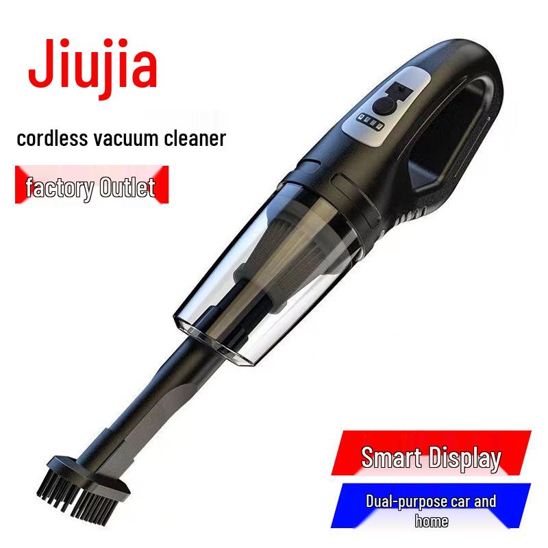 Portable Cordless Car Vacuum Cleaner - Dual-Use, High Suction, Rechargeable for Home & Car