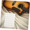 Abaodam Guitar Six-Line Notation Notebook Paper, 85-Sheet Set (Refill), TAB Chord Diagrams, White, 28.9 x 21cm, Easy-to-Write Paper, Bleed-Resistant,