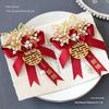 High-Quality Wedding Corsage Pin & Lapel Flower Set for Bride, Groom, Parents & Grandparents