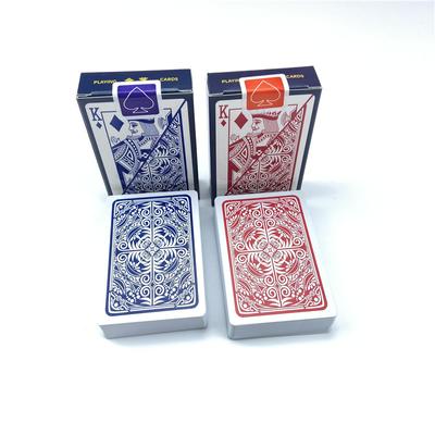 2 teile/los Plastikspielkarten Wasserdichte Pokerkarten Baralho Texas Hold'em Schmale Marke PVC Poker Brettspiele 2,28*3,46 Zoll