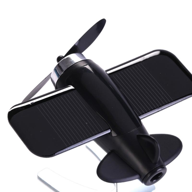Solar Plane Aromatherapys Diffuser Car Accessory Ornament Perfumes Air Freshers for Refreshing Atmosphere Relaxing Drive