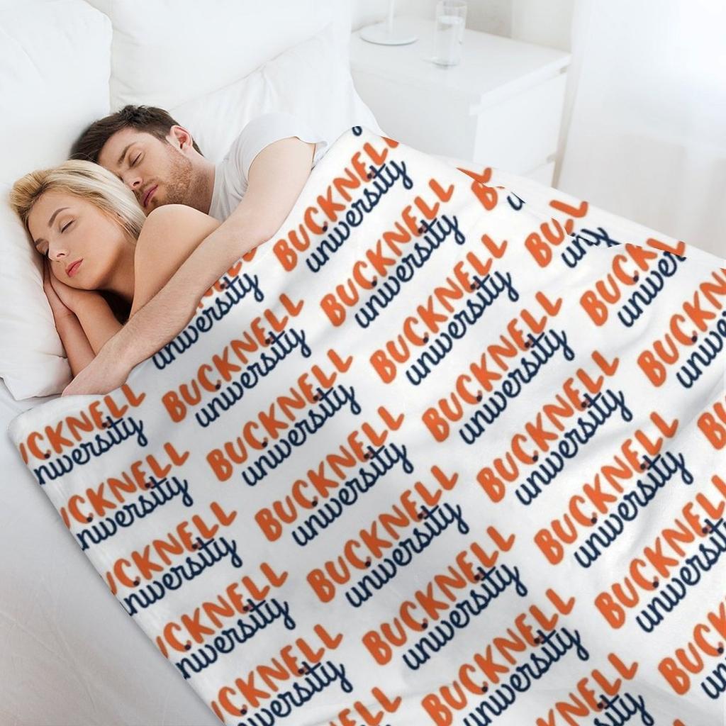 Bucknell University Throw Blanket Baby Softest For Decorative Sofa Luxury Thicken Blankets