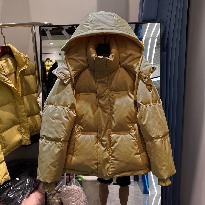 Oversize Bread Clothes Short Down Cotton-padded Clothes Women's New Popular Trendy Autumn and Winter Coats Thick Cotton-padded Jackets