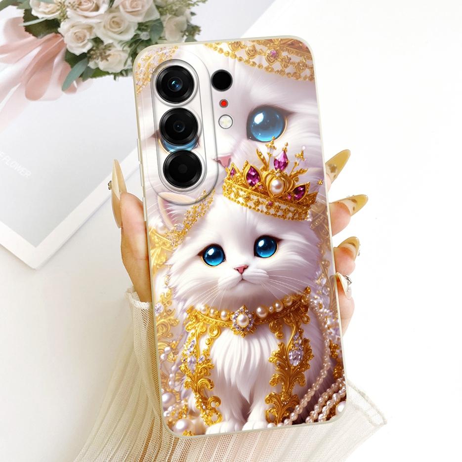 Per Tecno Camon 50 4G Custodia CN5 Copertura Lussuosa Fiore Caramella Dipinta Custodia Morbida in TPU Per Tecno Camon 50 Pro 4G CN5c Camon50 Borse