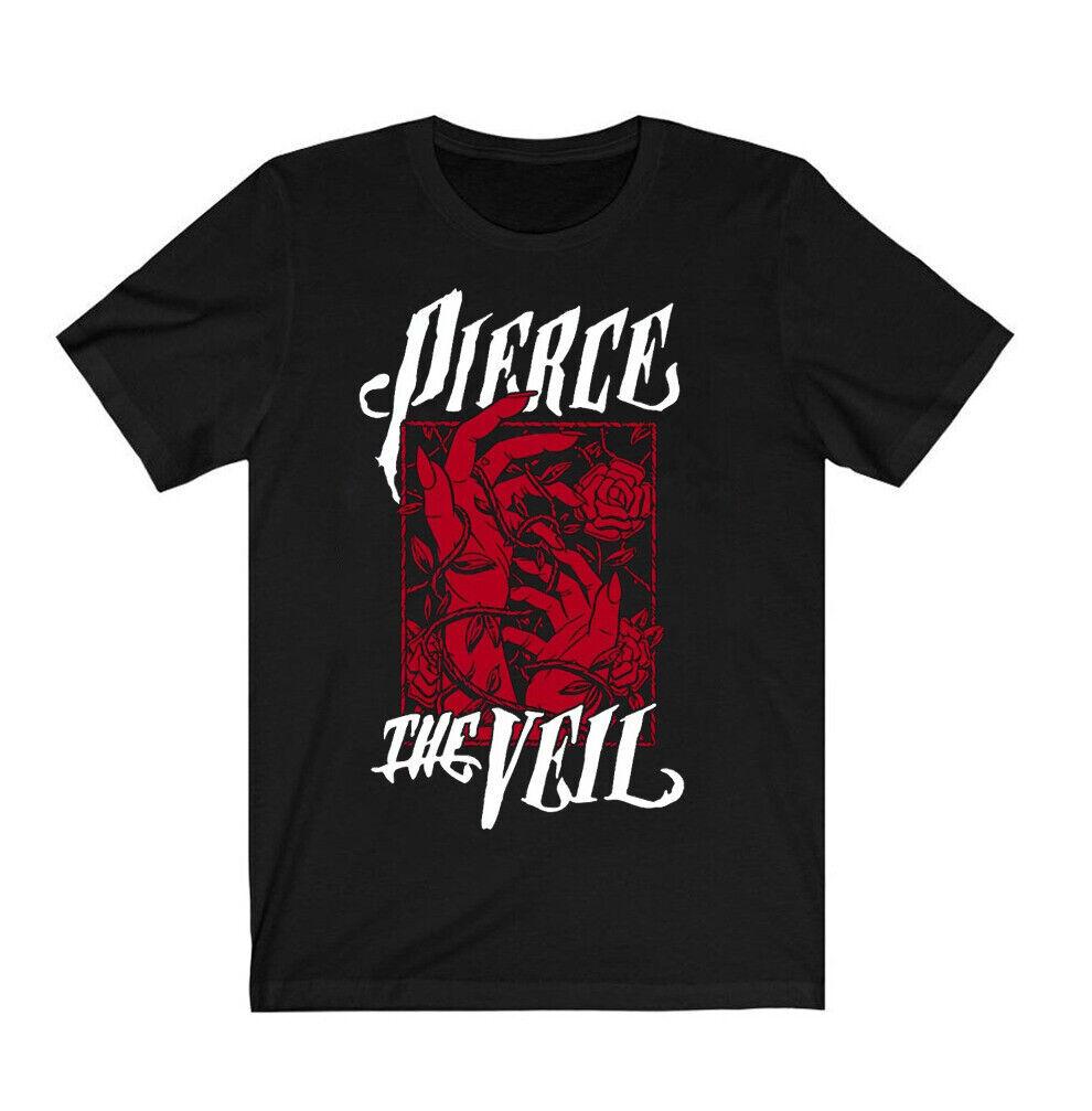 

Pierce the Veil Банда Хлопок Черный Все Размеры Унисекс Футболка M