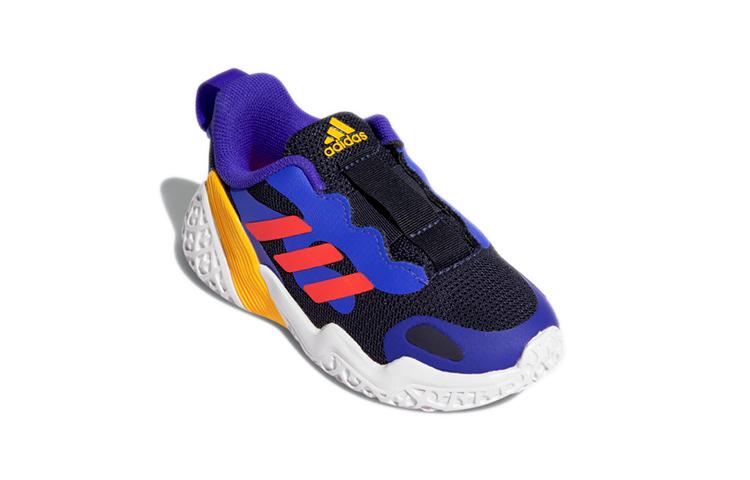 adidas 4Uture Slip Resistant Abrasion Resistant Low Top Toddler Shoes Blue Infant And Toddler GZ7819