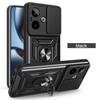 Pro Realme GT7 Pouzdro Realme GT7T Kryt Realme GT 7 GT 7T 5G Magnetický držák s kroužkem Pancéřové pouzdro na telefon Posuvný chránič fotoaparátu Zadní kryt