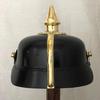 Niemiecki Pruski Hełm Pickelhaube, Cesarski Hełm z Kolcem Noszalny dla Dorosłych LARP, Cosplay Rekonstrukcja Zbroja