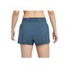 Nike Comfortable Soft Skin-Friendly Breathable Quick-Dry Mid-Waist Three-Quarter Casual Shorts Women shorts Deep-Sea-Blue DX6011-478