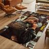 2pac Customize Your Name Carpet Perfect for Game Room Living Rooms Bedrooms Kitchen Antislip Carpet Decorate Offices Perfect Gift for Friends & Family