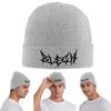 Blegh Heavy Metal Metalcore Deathcore Warm Knitted Cap Winter Knit Bonnet Hat Skullies Beanies Hip Hop Caps for Unisex
