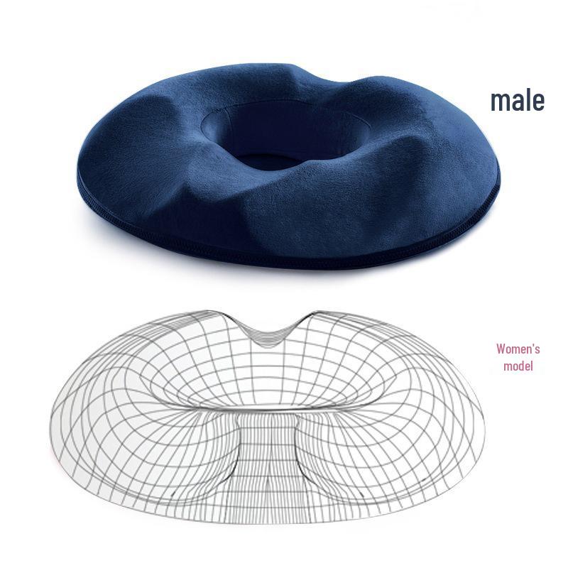 Comfortable Anti-Slip Seat Cushion for Office & Wheelchair - Relieves Pressure & Supports Posture
