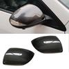 1 Paar Seitenrückspiegelkappe Passend für Mazda 3 6 2 Demio DE 2008 2009 2010 2011 2012 Schwarzer Karbonfaser-Stil ABS
