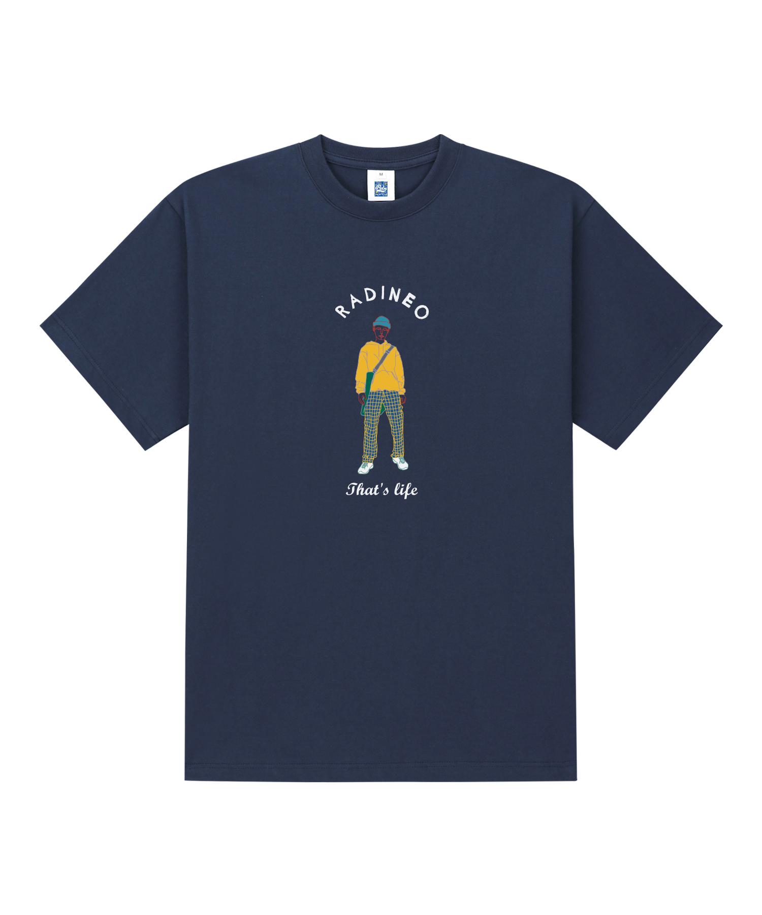 Radineo Life Navy Short Sleeve T-Shirt Xl