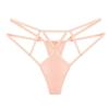 Sizzling Seamless Ice Silk Thong with Hot-Drilled Details and Hollow-Out Straps