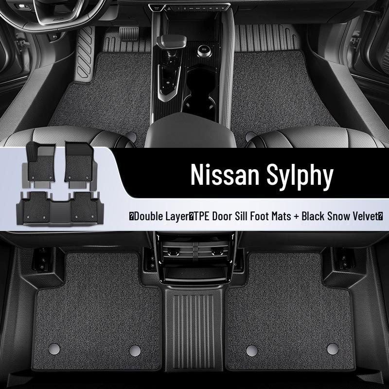 2025 Dongfeng Nissan Sylphy 14th Gen TPE Full Surround Floor Mats