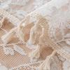 1PC Rose Flower Lace Tablecloth Retro Rectangular Dining Table Cloth Home Coffee Table Wedding Decoration Cover Cloth