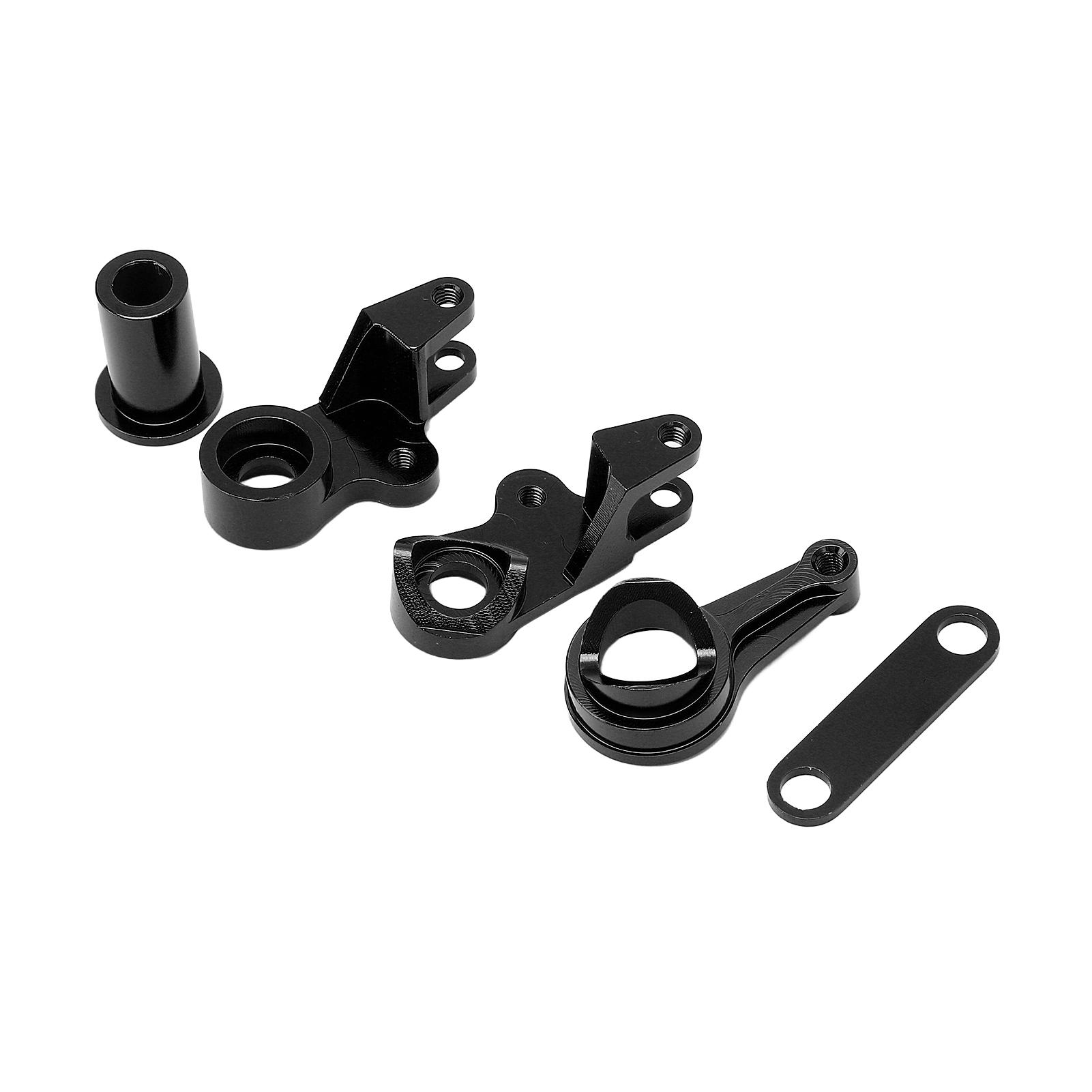 

Aluminum Alloy Steering Group Kit for Traxxas 1967 C10 Drag Slash RC Car Upgrades Parts Black чорний